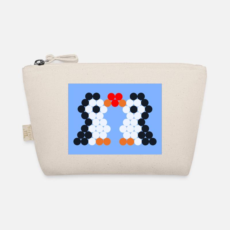 Pinguinpaar im Eis Bio-Täschchen