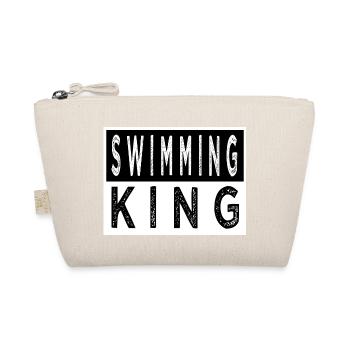 swimmer indoor swimming pool tshirts happy - Bio-Täschchen - Natur - Vorne