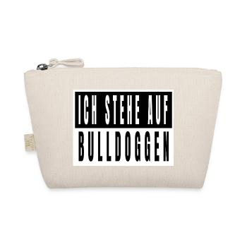 welpe doggie hundehalter haustier cool spaß - Bio-Täschchen - Natur - Vorne
