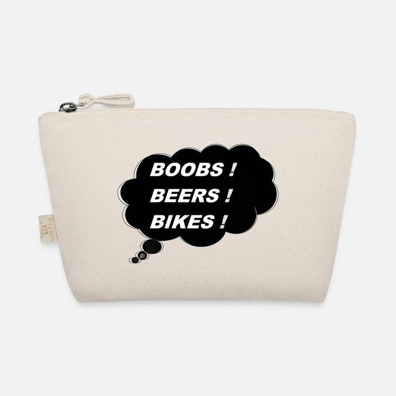 Brüste Bier Bikes alles was im Leben zählt Bio-Täschchen