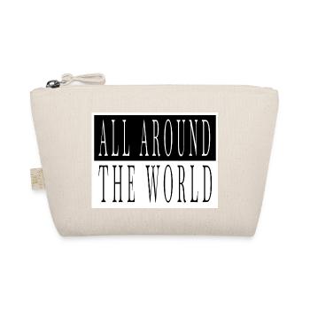 typography funny outdoors birthday - Organic Pouch - nature - Front