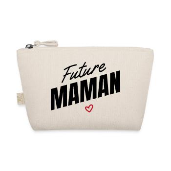 Future maman : annonce grossesse femme enceinte - Trousse biologique - nature - Devant