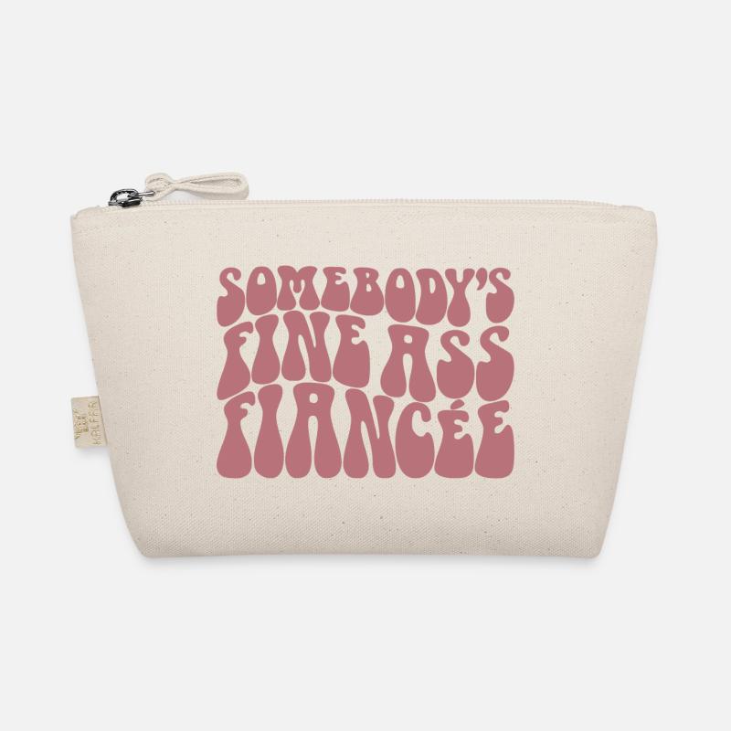 Somebody's Fine Ass Fiancée Bride To Be Engagement - Bio-Täschchen - Natur