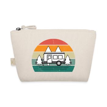Retro Nature Camping - Organic Pouch - nature - Front