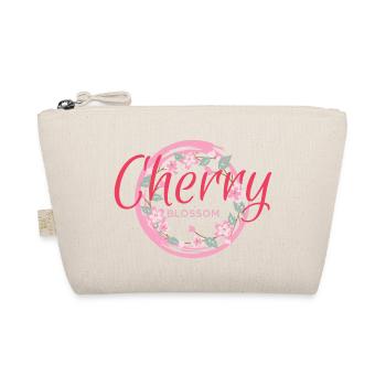 I love clothes / Cherry Blossom - Bio-Täschchen - Natur - Vorne