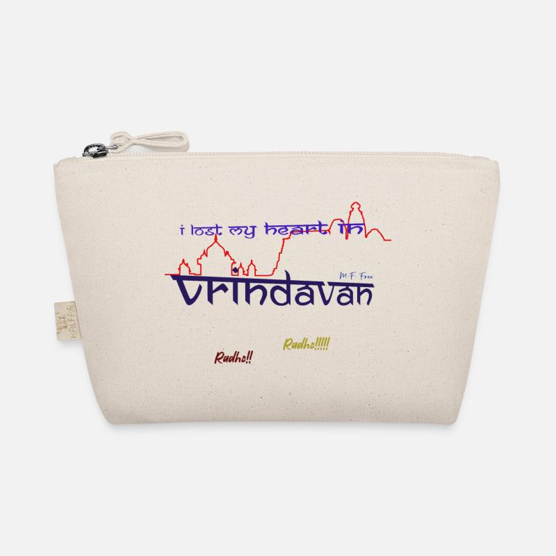 i lost my heart in vrindavan - Bio-Täschchen - Natur