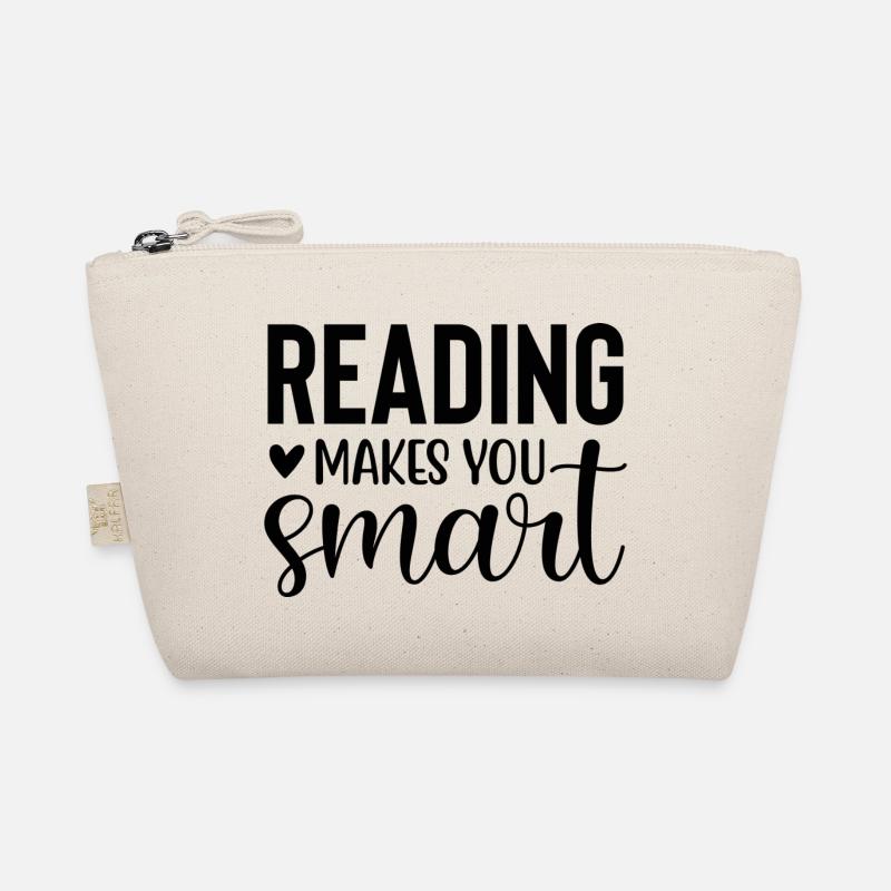 Reading Makes You Smart Bio-Täschchen