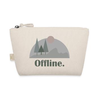Mountains, Climbers, Nature, Adventure - Organic Pouch - nature - Front