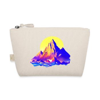 Mountain hiking Hike Mountain hikers Mountains Hiking - Organic Pouch - nature - Front