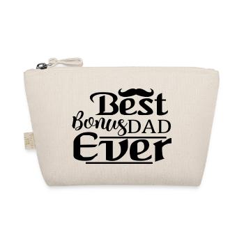 Meilleur papa bonus de tous les temps - Trousse biologique - nature - Devant