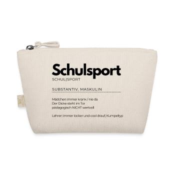 Definition Schulsport - Bio-Täschchen - Natur - Vorne