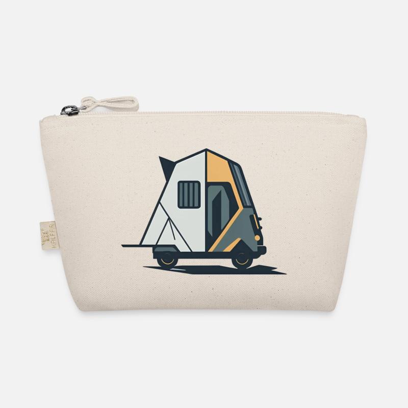 Geometrischer Wohnmobil Bio-Täschchen