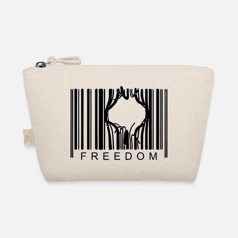 FREIHEITS-BARCODE Bio-Täschchen