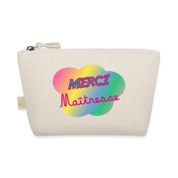MERCI. THANKS. THANK YOU. ANNIVERSAIRE. MAÎTRESSE - Trousse biologique - nature - Devant