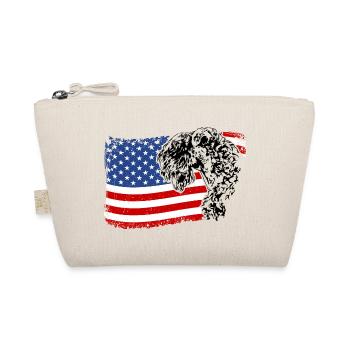 Kerry Blue Terrier America Flag Dogs Wilsigns - Trousse biologique - nature - Devant