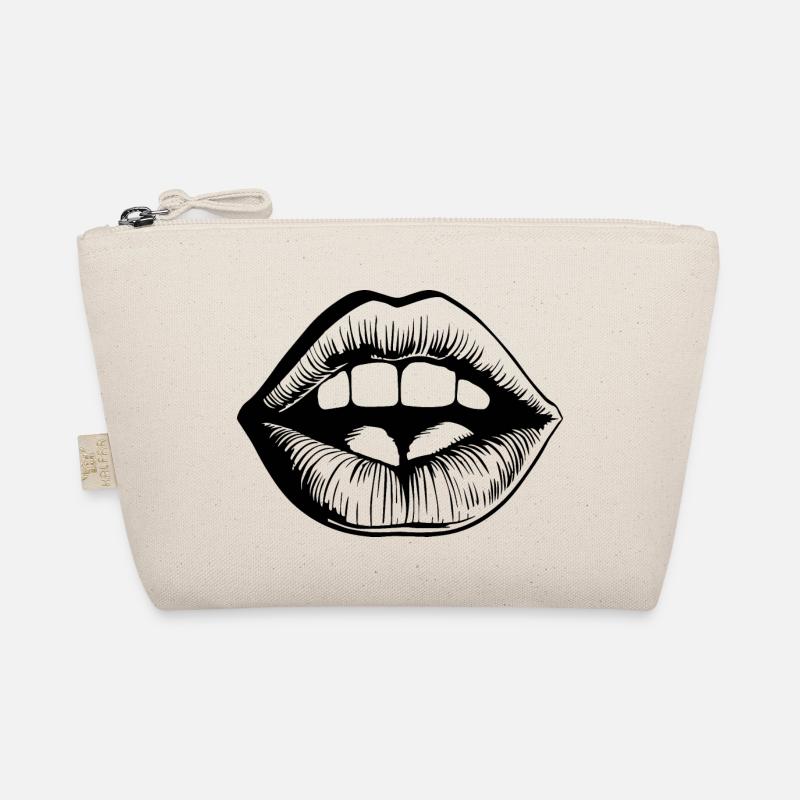 Lèvres, bouche, baisers lèvres Trousse biologique