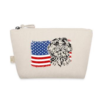 Maltese Amérique Flag Dogs Wilsigns - Trousse biologique - nature - Devant