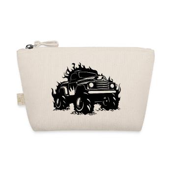 Monster Truck Monster Truck Lover Fan - Organic Pouch - nature - Front