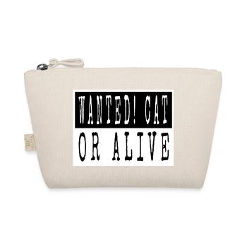 animal present idea quote joke sayings cat owner - Organic Pouch - nature - Front