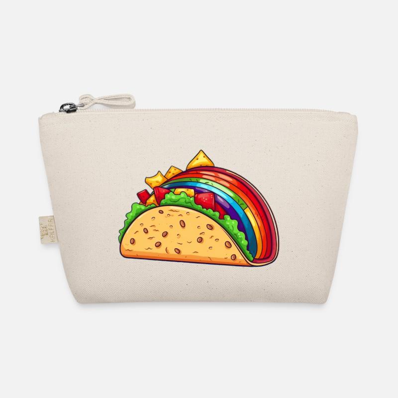 Rainbow Taco (Wenn du weißt, weißt du es) Bio-Täschchen