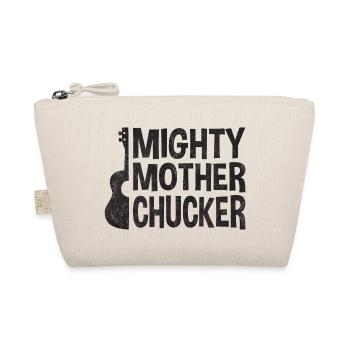 Mighty Mother Chucker on Ukulele - Organic Pouch - nature - Front