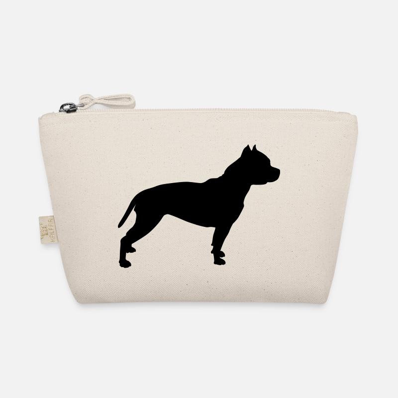 Pitbull Silhouette 1 Organic Pouch
