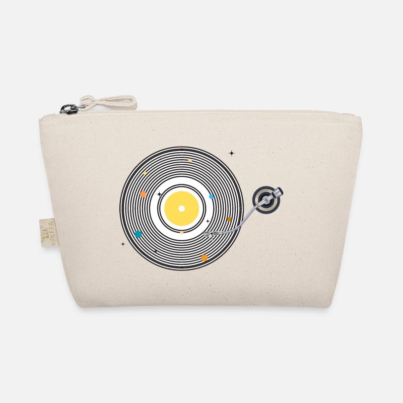 Sonnensystem Vinyl Schallplatte Bio-Täschchen