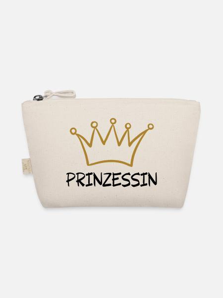PRINZESSIN 2 - Bio-Täschchen - Natur