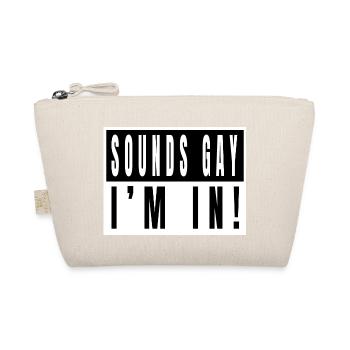 50th birthday birthday gift idea funny lgbt - Bio-Täschchen - Natur - Vorne