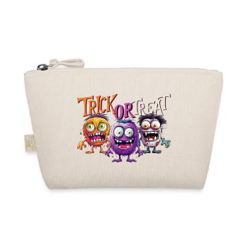 Halloween Monster Trick ou Treat Cute Creepy - Trousse biologique - nature - Devant
