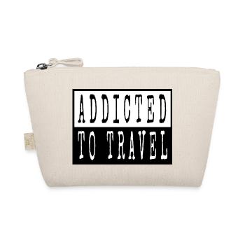 geek traveling backpacking attitude - Organic Pouch - nature - Front