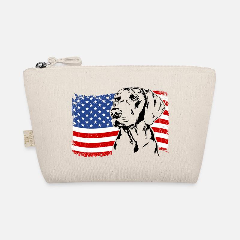Weimaraner Amérique Flag Chiens Chiens de chasse Wilsigns Trousse biologique