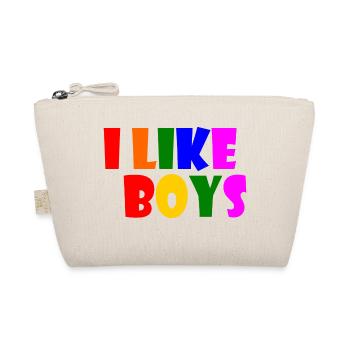 I like boys - Trousse biologique - nature - Devant