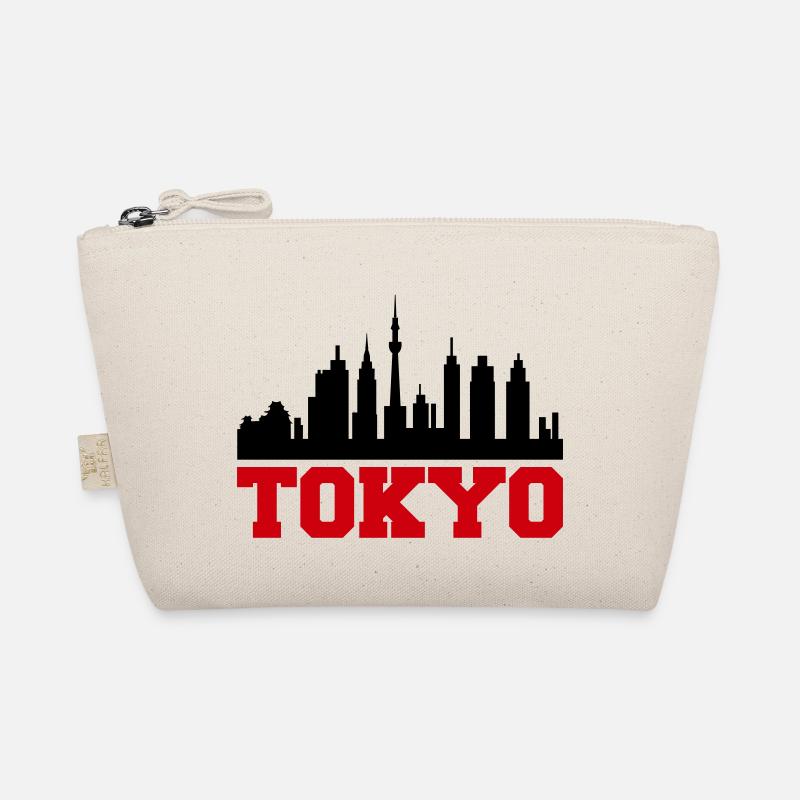 tokyo skyline Bio-Täschchen