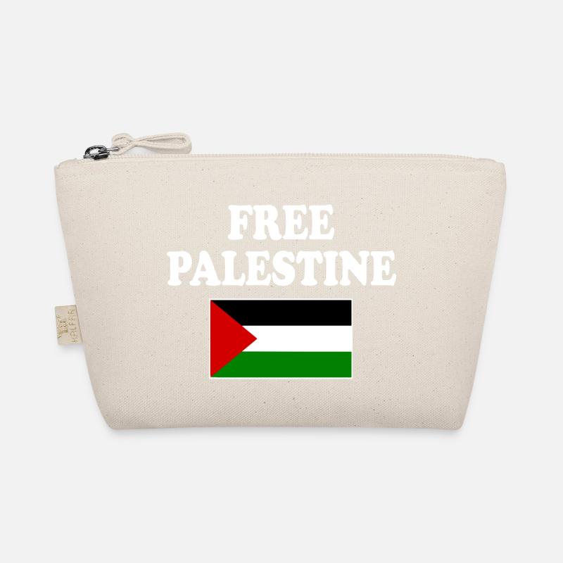 Free palestine - Bio-Täschchen - Natur
