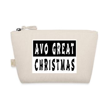 Bodybuilding Comic Christmas Awesome Jokes - Organic Pouch - nature - Front