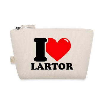 J'adore le prénom Lartor - Trousse biologique - nature - Devant