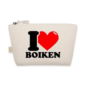 J'adore le prénom Boiken - Trousse biologique - nature - Devant