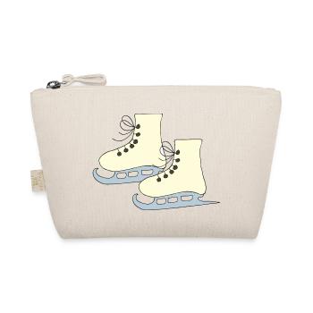 Patins à glace jaune - Trousse biologique - nature - Devant