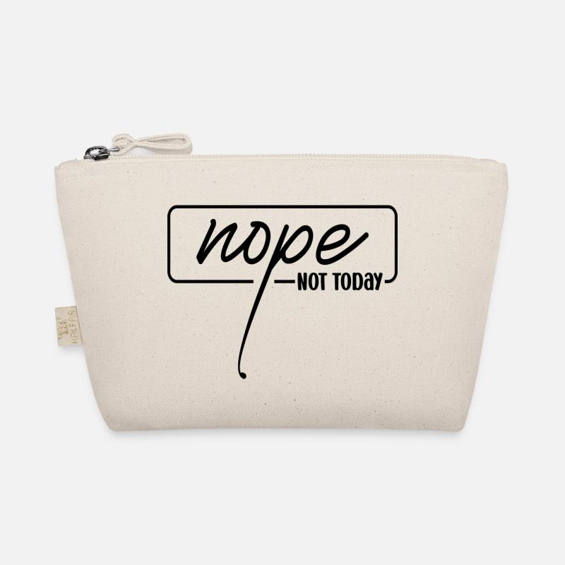 Nope Not Today - Bio-Täschchen - Natur