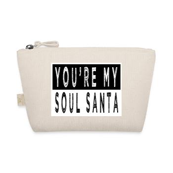 santa dork gift idea christmas vacation computer - Bio-Täschchen - Natur - Vorne