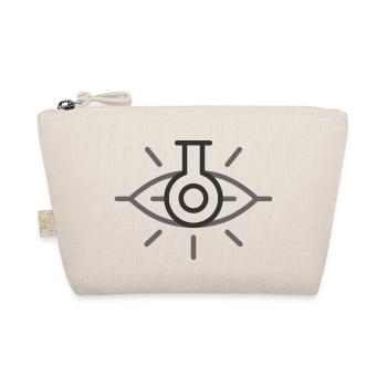 Auge Logo - Bio-Täschchen - Natur - Vorne