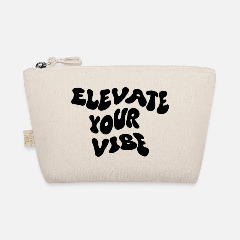 Elevate Your Vibe - Bio-Täschchen - Natur