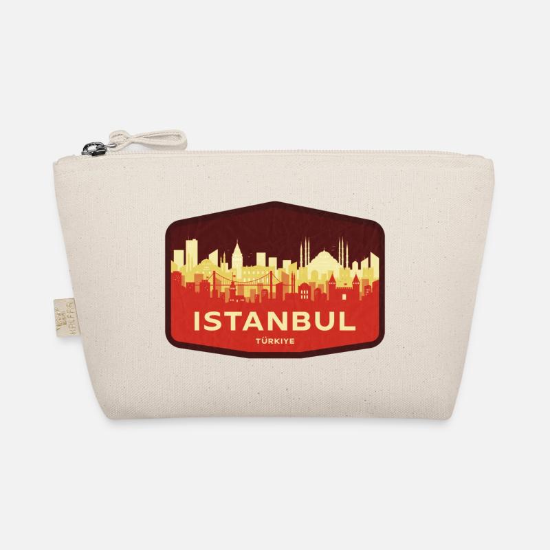 Istanbul Skyline Bio-Täschchen