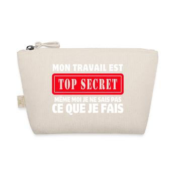 travail, travail humour, top secret - Trousse biologique - nature - Devant