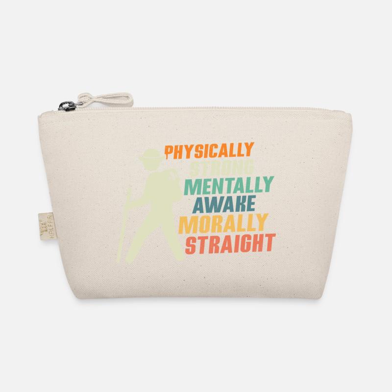 Scout Strength: Physical, Mental, Moral Tee Bio-Täschchen