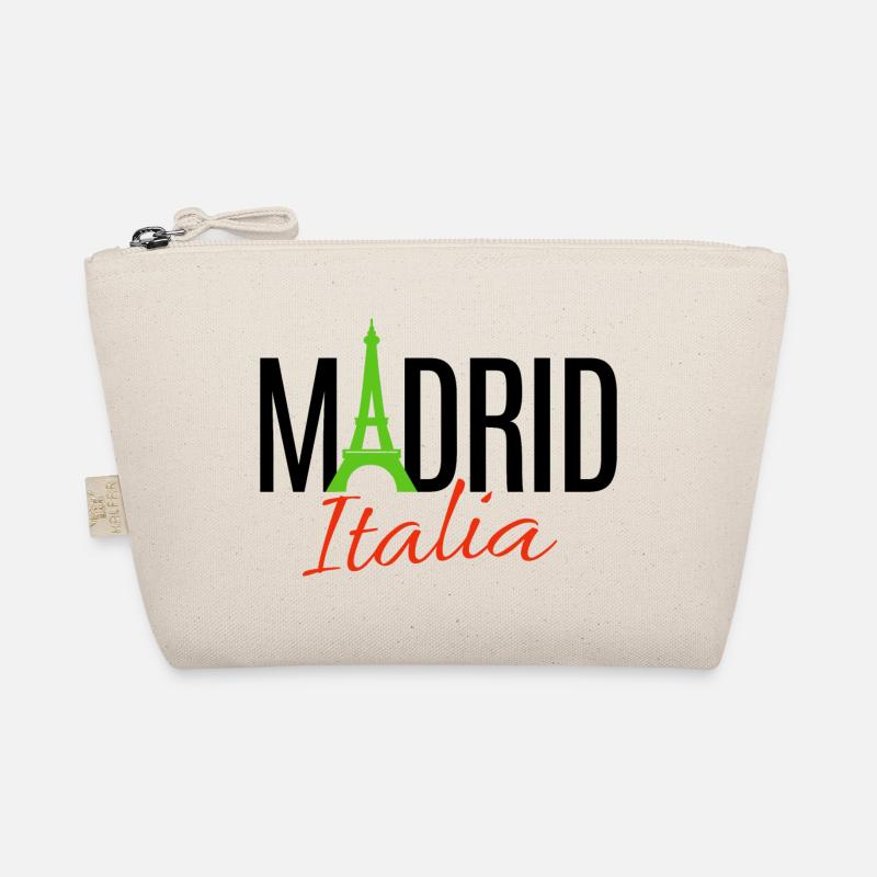 Egal ob Paris oder Madrid, Hauptsache Italien Bio-Täschchen