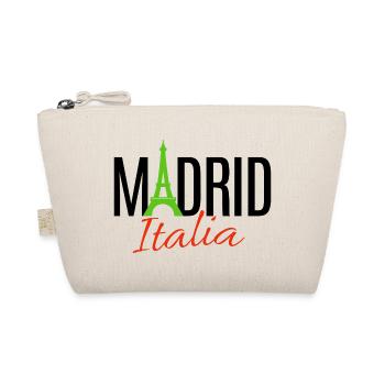 Egal ob Paris oder Madrid, Hauptsache Italien - Bio-Täschchen - Natur - Vorne