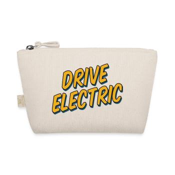 Drive Electric Supercharge - Electric Car Fans - Organic Pouch - nature - Front