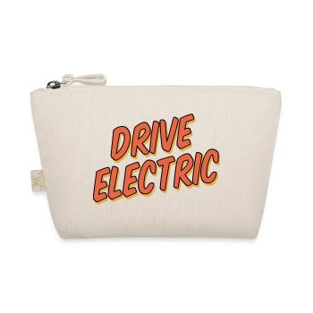Drive Electric Supercharge - Electric Car Fans - Organic Pouch - nature - Front